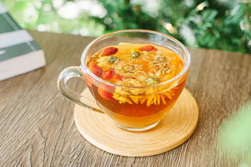 goji chrysanthemum tea